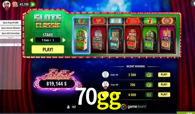 Descubra o Mundo do Cassino Online com 70gg